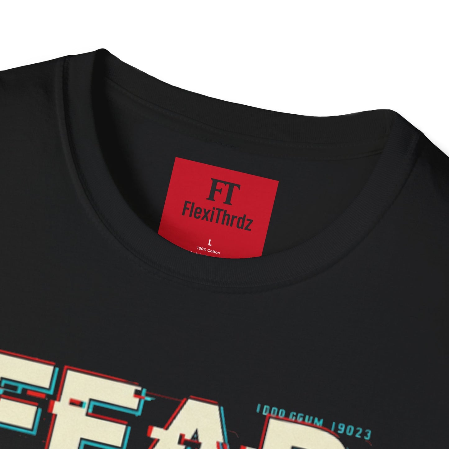 Fear is a System Error Unisex T-Shirt - Edgy Skull Graphic Tee