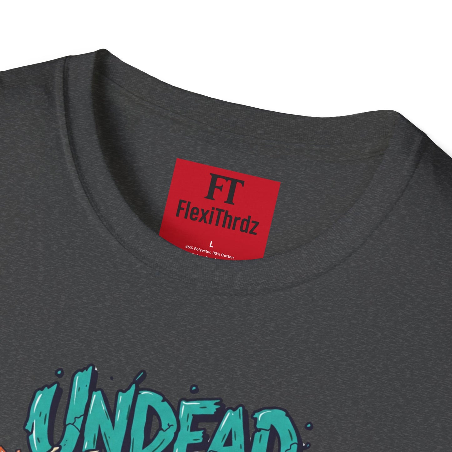 Undead and Unmatched Unisex Softstyle T-Shirt - Fun Graphic Tee for Halloween and Everyday Wear
