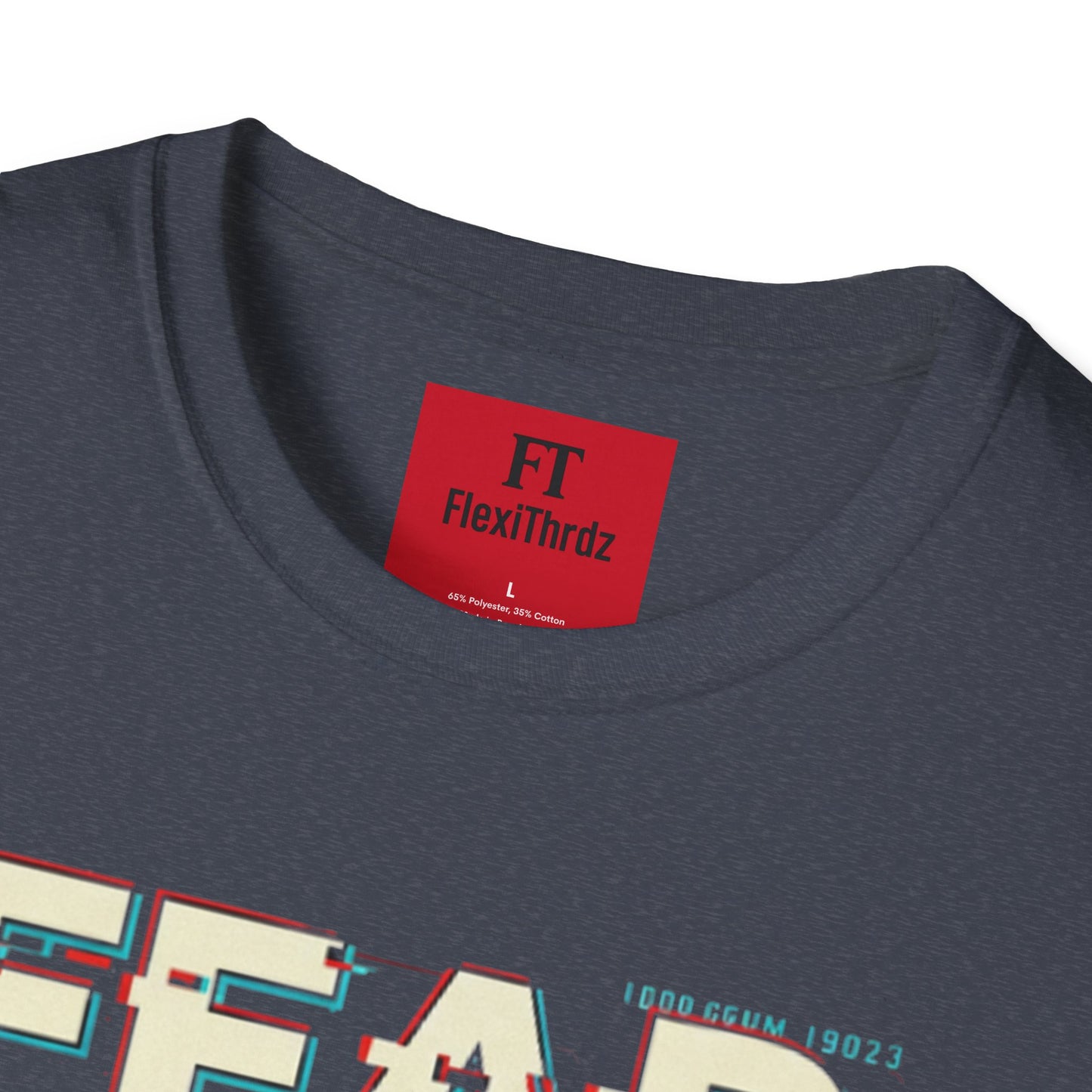 Fear is a System Error Unisex T-Shirt - Edgy Skull Graphic Tee