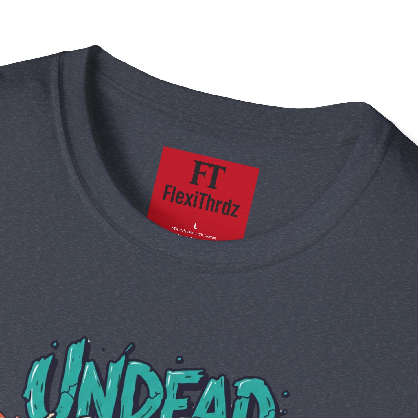 Undead and Unmatched Unisex Softstyle T-Shirt - Fun Graphic Tee for Halloween and Everyday Wear